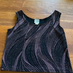 R&M Richards sz 14 Glitter Tank Vintage